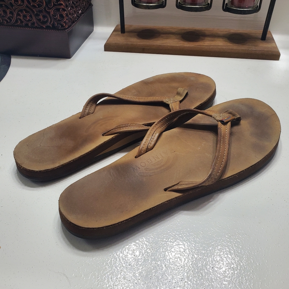 Rainbow sandles 9